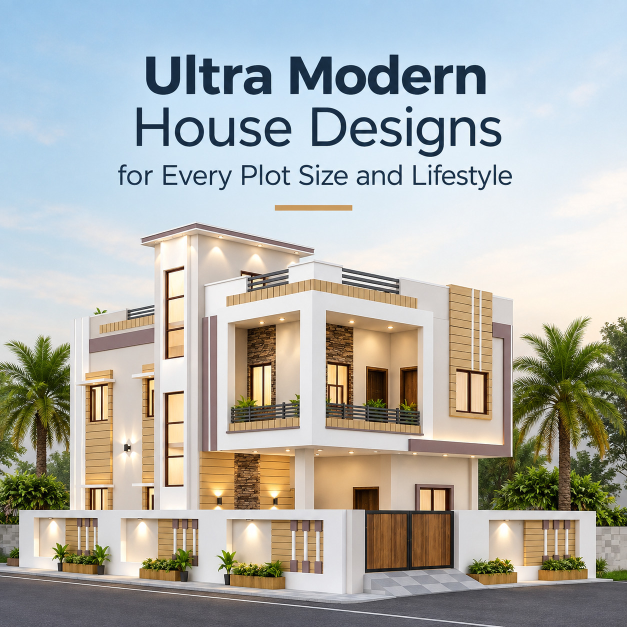 front elevation design,  ultra modern house designs, house design plan, home design, house plan,